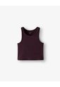 Camiseta Slim Vinotinto Mujer Violeta de Gef
