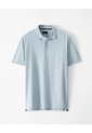Polo Slim Algodón Azul Hombre Azul de Gef