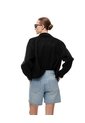 Short Tiro Alto Denim índigo Medio Mujer Azul de Gef