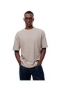 Camiseta Regular Taupe Hombre Marron de Gef