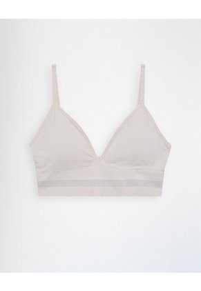 Top Soporte Medio Seamles Copas Removibles Ar A Mujer Beige
