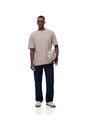 Camiseta Regular Taupe Hombre Marron de Gef