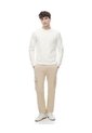 Pantalón Cargo Slim Algodón Habano Hombre Marron de Gef