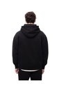 Buzo Tipo Hoddie Negro Hombre Negro de Gef