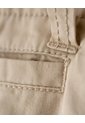 Pantalón Cargo Slim Algodón Habano Hombre Marron de Gef