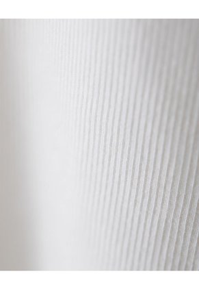 Camiseta Slim Algodón Blanca Niña Blanco