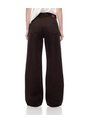 Jean Wide Leg Tiro Alto Chocolate Mujer Chocolate de Gef
