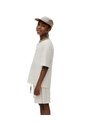 Bermuda Regular Algodón Texturizada Vainilla Niño Beige de Gef