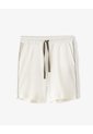 Bermuda Regular Algodón Texturizada Vainilla Niño Beige de Gef