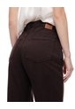 Jean Wide Leg Tiro Alto Chocolate Mujer Chocolate de Gef
