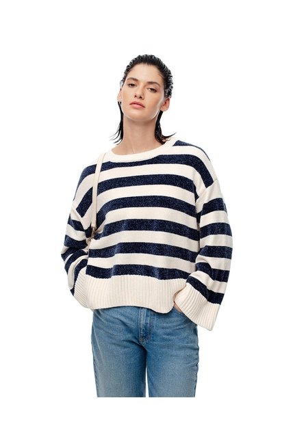 Suéter Oversize Rayas Mujer Multicolor