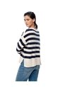 Suéter Oversize Rayas Mujer Multicolor de Gef
