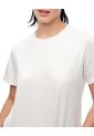 Camiseta Regular Algodón Blanca Mujer Blanco de Gef