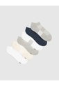 Medias Niña Tobillera Corta Pack X6 Surtido Multicolor de Gef