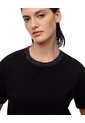 Camiseta Regular Algodón Negra Mujer Negro de Gef