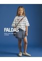 Falda Short Denim índigo Oscuro Niña Azul Oscuro de Gef