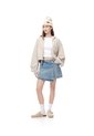 Chaqueta Regular Algodón Arena Mujer Beige de Gef