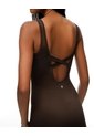 Enterizo Deportivo Seamless Chocolate Mujer Chocolate de Gef