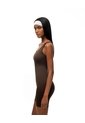 Enterizo Deportivo Seamless Chocolate Mujer Chocolate de Gef
