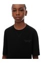 Camiseta Regular Algodón Negra Niño Negro de Gef