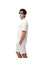 Bermuda Regular Drill Algodón Blanca Hombre Blanco de Gef