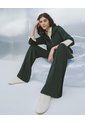 Pantalón Tiro Alto Verde Mujer Verde de Gef