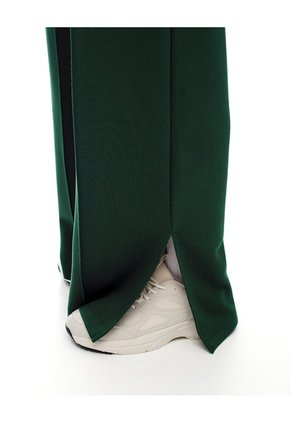 Pantalón Tiro Alto Verde Mujer Verde