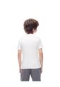 Camiseta Slim Algodón X2unds Blanca Niño Blanco de Gef