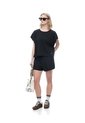 Short Deportivo Panty Interno Negro Mujer Negro de Gef