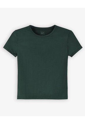 Camiseta Deportiva Secado Rápido Verde Mujer Verde