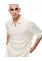 Polo Regular Algodón Vainilla Hombre Beige de Gef
