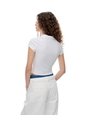 Polo Slim Algodón Blanca Mujer Blanco de Gef