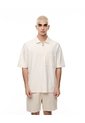 Polo Regular Algodón Vainilla Hombre Beige de Gef