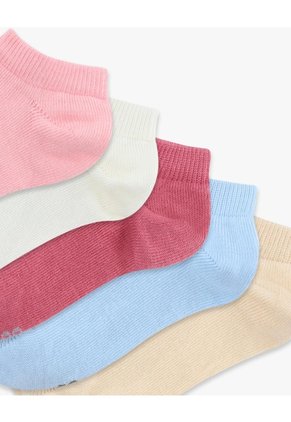 Medias Niña Tobillera Corta Pack X5 Surtido Multicolor