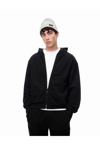 Buzo Regular Algodón Negro Hombre Negro Gef