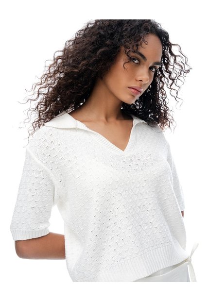 Polo Ted Vainilla Mujer Beige
