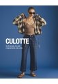 Jean Culotte Tiro Medio índigo Oscuro Mujer Azul Oscuro de Gef