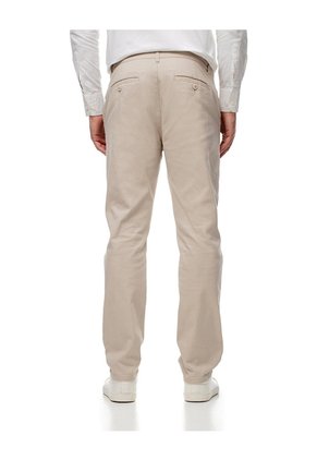 Pantalón Chino Slim Algodón Habano Hombre Marron