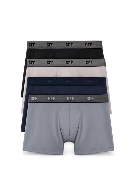 Bóxer Medio Microfibra X4unds Surtido Hombre Multicolor