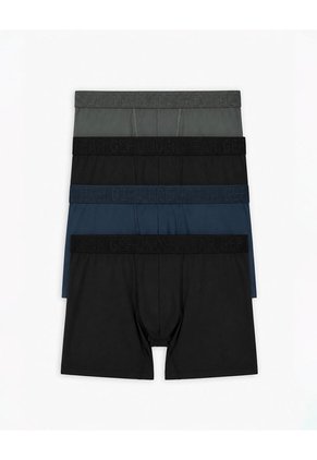 Bóxer Deportivo Medio Antibacterial X4unds Surtido Hombre Multicolor