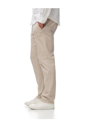 Pantalón Chino Slim Algodón Habano Hombre Marron