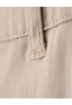 Pantalón Chino Slim Algodón Habano Hombre Marron