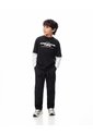 Pantalón Tipo Cargo Negro Niño Negro de Gef
