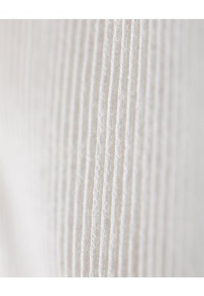 Camiseta Esqueleto Slim Rib Algodón Blanca Niña Blanco