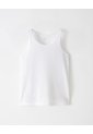 Camisilla Slim Malla Blanca Hombre Blanco de Gef