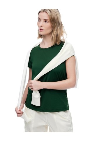 Camiseta Deportiva Secado Rápido Verde Mujer Verde Gef