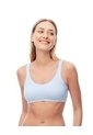 Top Soporte Medio Seamless Azul Mujer Azul de Gef