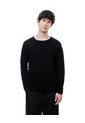 Buzo Regular Tejido De Punto Algodón Negro Hombre Negro de Gef