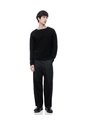 Buzo Regular Tejido De Punto Algodón Negro Hombre Negro de Gef