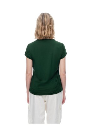 Camiseta Deportiva Secado Rápido Verde Mujer Verde